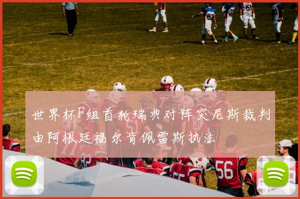 世界杯F组首轮瑞典对阵突尼斯裁判由阿根廷福尔肯佩雷斯执法
